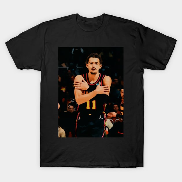 Ice Trae Young T-Shirt by Playful Creatives